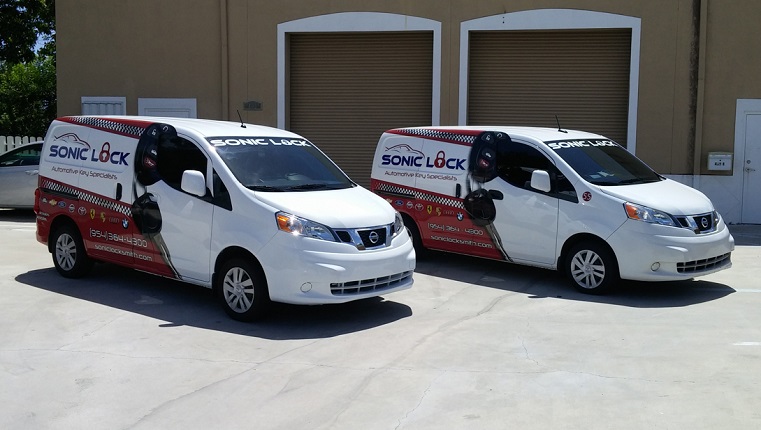 Commercial Car Wraps fleet wrap Davie dania beach hollywood hallandale