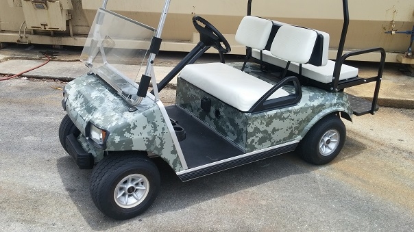 Golf Cart Wrap Davie