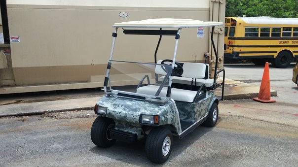 Golf Cart Wrap Davie