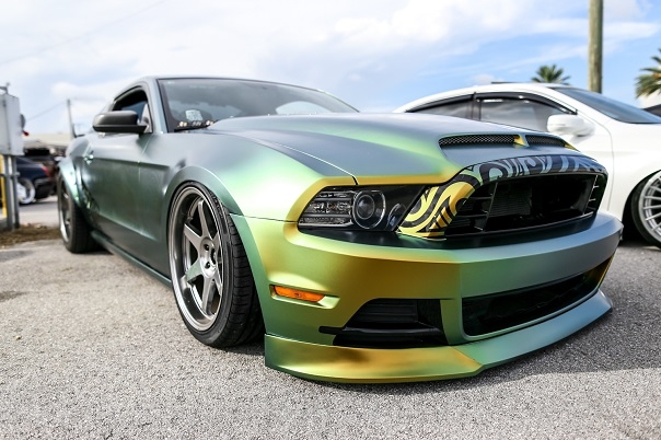 Custom Colorshift Vehicle Wrap Davie