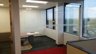 frosted window graphics office etched glass star car wraps dania beach south florida