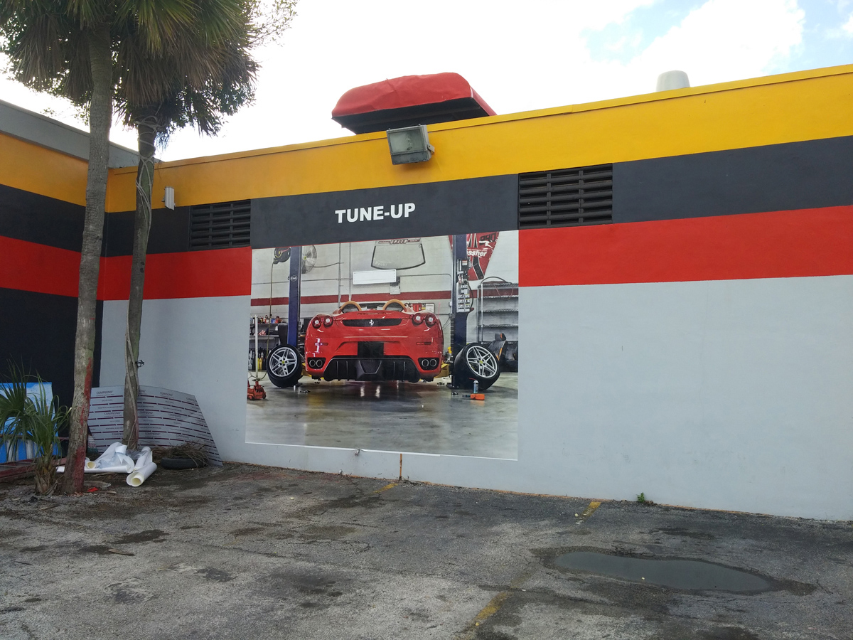 Commercial Wall Graphic Davie