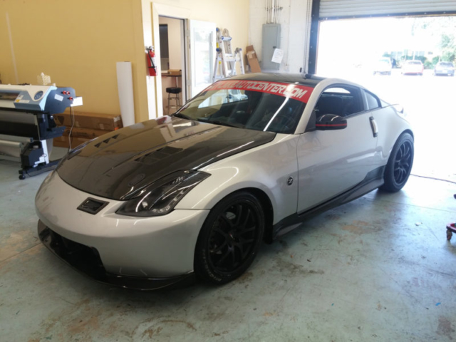 Nissan 350Z Accent Vinyl Wrap Davie