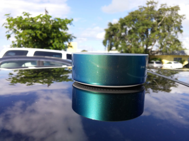 Amazon Echo Dot Aquamarine Vinyl Wrap
