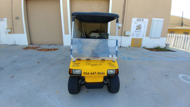 golf cart full wrap lettering star car wraps dania beach florida