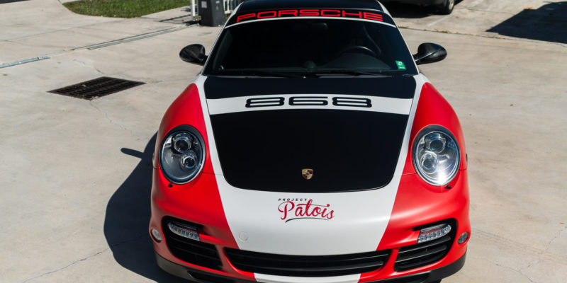 patois porsche custom star car wraps florida_2