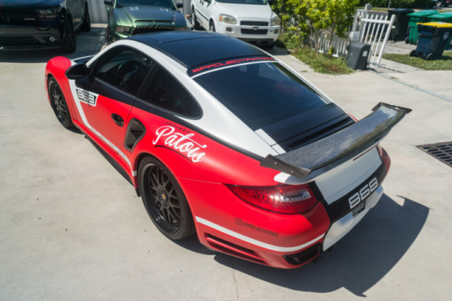 patois porsche 911 turbo s custom wrap star car wraps florida dania beach hollywood hallandale fort lauderdale davie exotic race