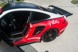 patois porsche 911 turbo s custom wrap star car wraps florida dania beach hollywood hallandale fort lauderdale davie exotic race