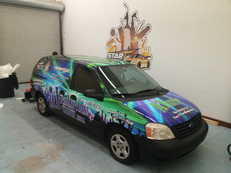 Commercial Car Wraps Star Car Wraps Dania Beach Professional Wrap Services 3M Certified