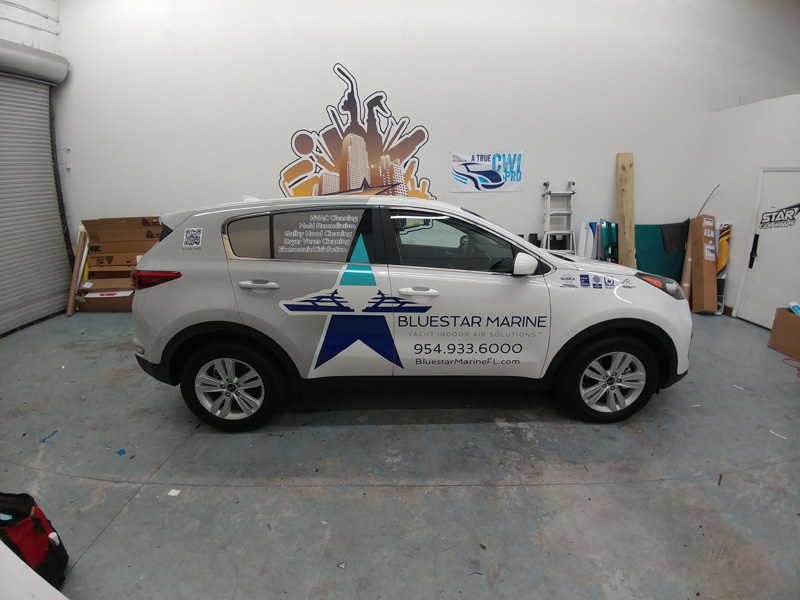 Commercial Car Wraps Star Car Wraps Dania Beach Professional Wrap Services 3M Certified